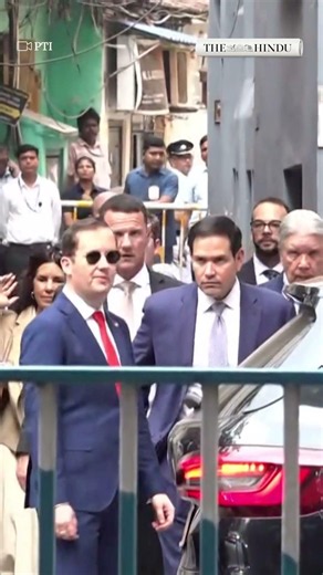 US Secretary of State Marco Rubio visits Saint Teresa’s Mother House in Kolkata