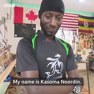 5.9M views · 6.9K reactions | Would you ride a bike made out of bamboo? This man makes bicycle frames worth 500USD using the plant and is saving the environment and blowing our minds with his unusual idea. | BBC News Africa | Facebook