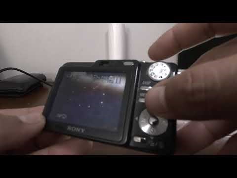 Sony Cybershot DSC-W55 How to use the FLASH Tutorial