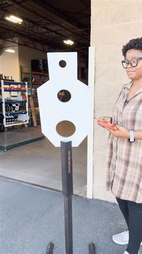 Lightning quick to set up⚡️ This is the “F Class” Steel Reactive Target Designed for long range precision 🤩 Order yours now at MRTARGET.COM #tacticalgear #steeltargets #hunting | Mr Target