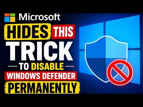 How to Disable Windows Defender Permanently in Windows 11 (2026)