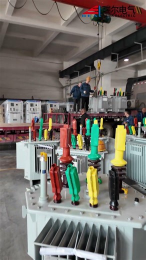 S20‑M.RL‑200/10‑NX2 Oil‑immersed Transformer · Bulk loading & delivery