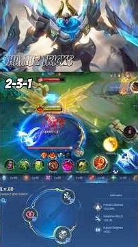 tutorial combo tricks and best build sett emblem - mobile legends bang bang