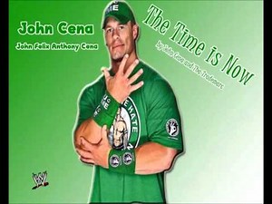 WWE : John Cena Theme song "The time is now" Intro cut(with Arena Effect)