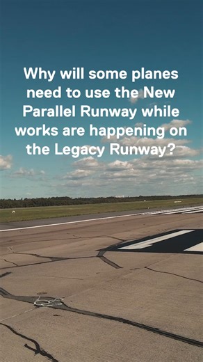 6.2K views · 39 reactions | Hear from our Aviation Safety Manager about why some planes need to use the New Parallel Runway while works are happening on the Legacy Runway. Learn more about this project here: https://brnw.ch/21wKZoL | Brisbane Airport | Facebook