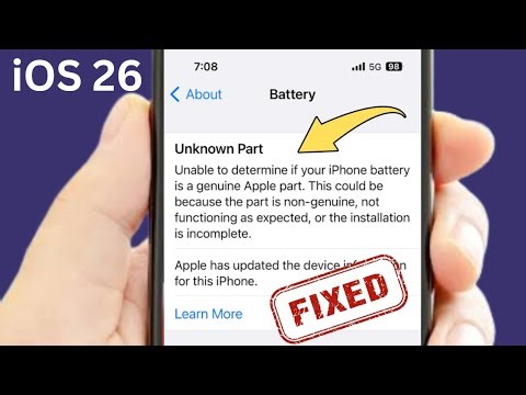 Unknown Part Battery iPhone 11 Pro Max / 12 Pro Max / 13 Pro Max / 14 Pro Max / 15 / 16 / 17 Pro Max