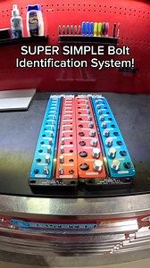 SUPER SIMPLE Bolt Identification System @stupidsimpletools #tools #mechanic #toolsrus #foryoupage #bolt #simple #crazy #easy #size | Tools R Us