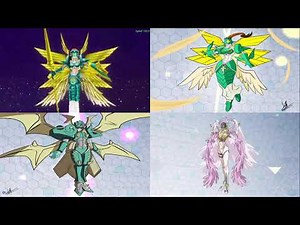 Digimon: Ophanimon vs. Holydramon