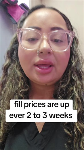 fill prices are up ever 2 to 3 weeks #happynewyears2026 #fyp #sanantoniotx #theglampad #sanantoniomedspa