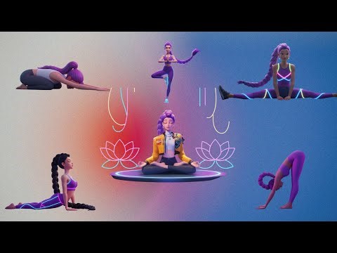 K-pop Yoga with Rumi | Beginner-Friendly Yoga Routine for Flexibility & Strength