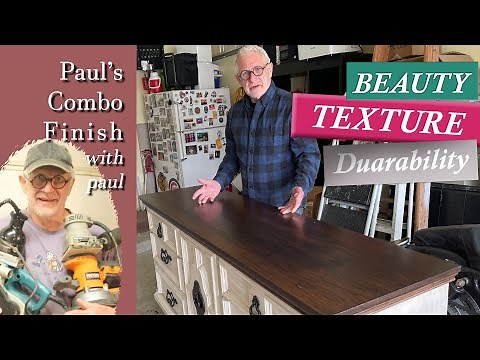 THE Best Clear Wood Combination Finish - Refinishing Furniture