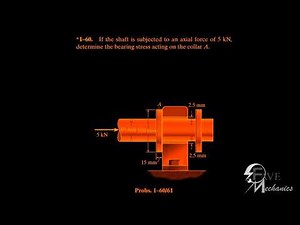 Problem 1-60/1-61/1-62/ Engineering Mechanics Materials