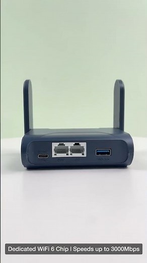 Z8118AX Portable WiFi 6 Router 🚀 Ultra-Fast 4G Travel & Business Network Hub