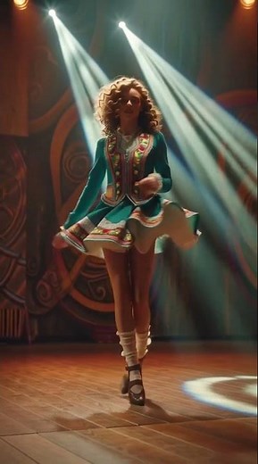 💃Irish Step Dance – Cinematic Celtic Energy 🔥🇮🇪 | AI Animated | #Shorts
