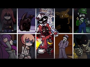 Frostbite, But Everyone Sings It 🥶🎵 (FNF Frostbite, But Different Characters Sing It)