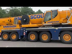 Crouch recovery volvo FMX 8x4 pulling an Ainscough crane