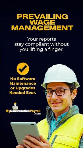 Prevailing Wage Management by My Construction Payroll