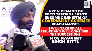 From demand of food testing labs to ensuring benefits of government schemes reach masses, I will take up all issues and will consider the suggestions – MOS Ravneet Singh Bittu #ravneetbittu #bjp #government #schemes #food #ludhiananews #punjabnews #thesaveratimes | The Savera Times | Facebook