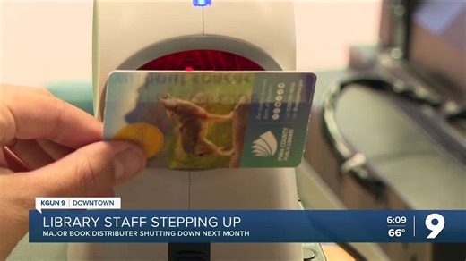 Pima County libraries adapt after major book distributor shuts down