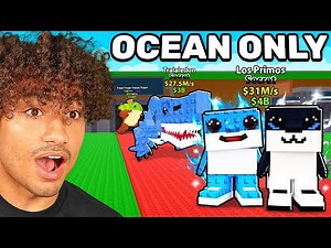 $0 to $1 TRILLION With OCEAN ONLY Brainrots In Steal A Brainrot..