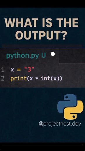 DevlopwithGaurav on Instagram: "This is why Python interviews break confidence 💀 Not math. Not error. Just Python doing Python things. . . #PythonTrick #PythonInterview #CodingPuzzle #PythonGotcha #LearnPython"
