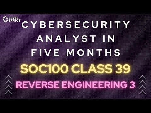 Reverse Engineering Real Malware Finding the RAT Hiding Inside - RE 3 of 4 - Cybersecurity Analyst