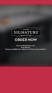 Introducing the Signature Champion Premium Edition Pool Table! 🎱 Your ultimate game night starts here - gather friends and family and enjoy endless fun. Includes FREE accessory pack worth £100! Variation of finishes and available in 6ft or 7ft. 🏬 Playtest in our showrooms 🚚 Free delivery 💳 Interest free finance 🌟 5 Stars Trustpilot/Google/Feefo ☎️ Call now for friendly expert advice | Home Leisure Direct