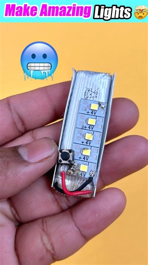 Simple Inventions Using LED Lights 🤩🥶| Awesome Inventions Ideas #shorts