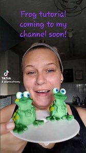 Fondant Frog tutorial coming soon!