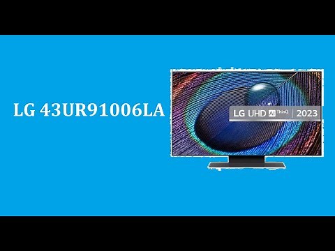 Телевизор LG 43UR91006LA - краткий обзор