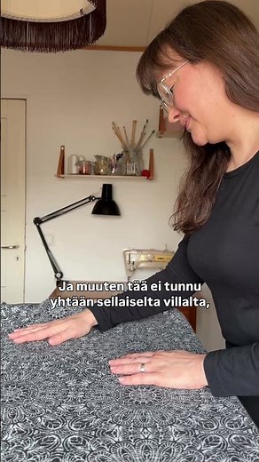 Merinovillan ompelu - merinovillamekko #ompelu #sewing