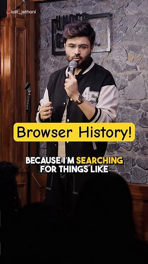 Browser history | Stand up comedy by Lalit Jethani #standupcomedy #comedy #corporatelife #lol #jokes