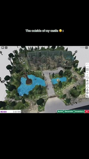 Building a Castle Mansion in Bloxburg | Roblox Giveaway
