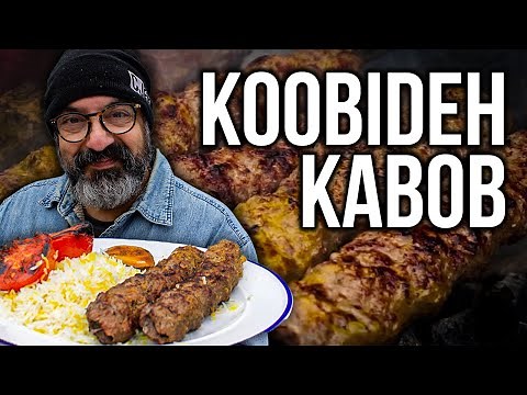 Authentic Persian Koobideh Kabob کباب کوبیده اصیل ایرانی