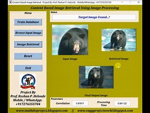 Matlab Code For Content Based Image Retrieval Full Project With Source Code