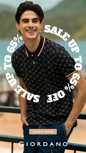 🚨 STOP SCROLLING! Your New Wardrobe Starts Here. Shop Giordano's massive sale: Get 50% OFF everything, PLUS an EXTRA 15% OFF when you use code EXTRA15 at checkout. That's over 60% in savings! Upgrade your style, from timeless Polos to comfortable Denim, all for less. ✈️ Free Delivery & Easy Payment: Enjoy FREE shipping above 150 AED, or collect for FREE in-store. Shop smart: Pay later in 4 interest-free installments with Tabby or Tamara! | GIORDANO