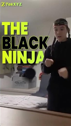 The Black Ninja” 🥷 Elite Boxing Reflex Skills | TekXYZ Boxing Ball