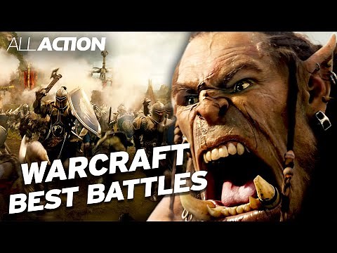 Warcraft (2016) Best Battle Scenes | Humans vs. Orcs | All Action