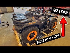 Unboxing the 2025 Outlander MAX XTP 1000R - The Sniper of ATVs | Outlander MAX XTP 1000R Unboxing