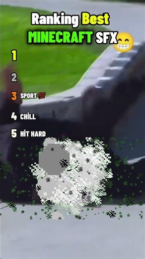 Ranking BEST Minecraft SFX 😭 #funny #moments
