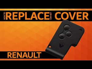 Renault - How to replace smartkey cover