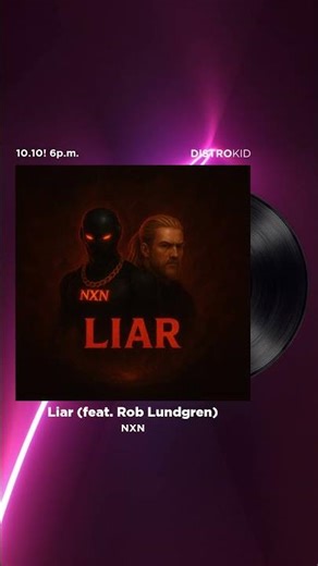 Liar - NXN feat. Rob Lundgren 10.10. 6p.m. #dnb #rock #liar