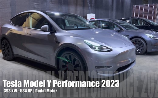 【4K】特斯拉新银色Model Y在德国车展发布｜先睹为快