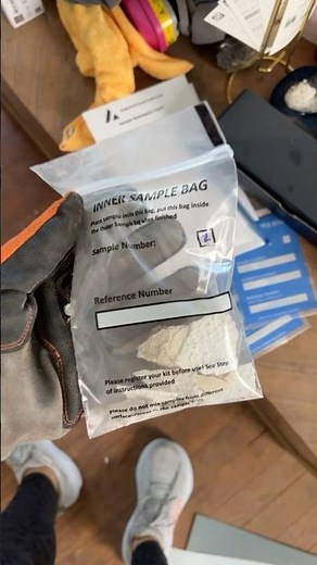 How to TEST FOR ASBESTOS before demo 🫣 #homeimprovement #homerenovation