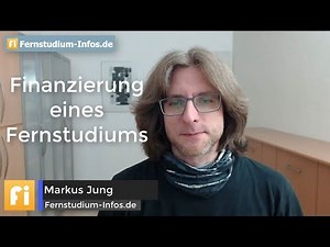 Wie erfolgt die Finanzierung eines Fernstudiums?
