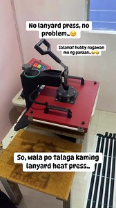 275 reactions · 15 shares | Yung bibili na sana ako ng lanyard heat press kaya lang gagayahin muna ni hubby yung nakita niya sa YT.. kaya yan!!藍 after 5 years..yang heat press pa rin yung gamit niya!!藍 #lanyardpress #idlace #personalized #tipidtips #businessideas #crafter #fyp #smallbusinessbigdreams #crafting #manifestingabundance | DoubleD's Crib | Facebook