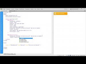 Dreamweaver - 29: Grafik-Button