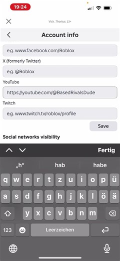 How to link your Channel on Roblox