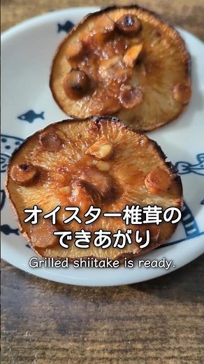 椎茸１つだけで作るオイスター焼き #簡単レシピ #料理 #まいにちごはん #おつまみ #レシピ