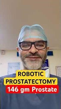 Robotic Prostatectomy for Large Prostate Cancer in India #prostatecancer